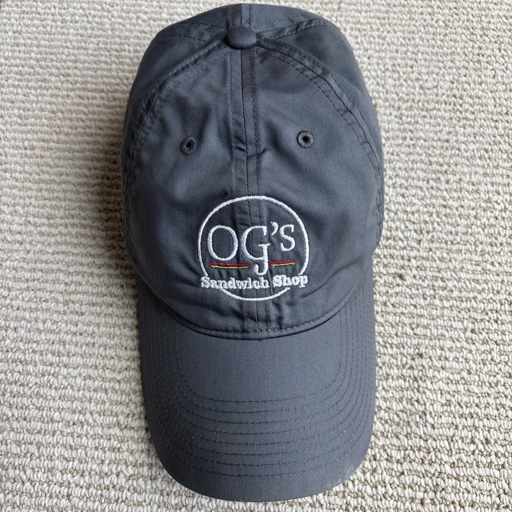 OG's Sandwich Shop Biddeford Maine Nike Strapback Baseball Hat Cap Adjustable